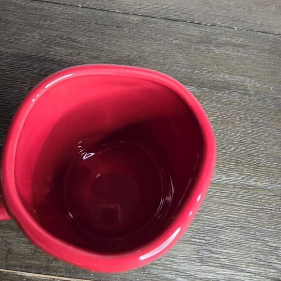 NWT Rae Dunn Artisan XOXO Valentine's Day Red Heart Topper Mug - Picture 7 of 9